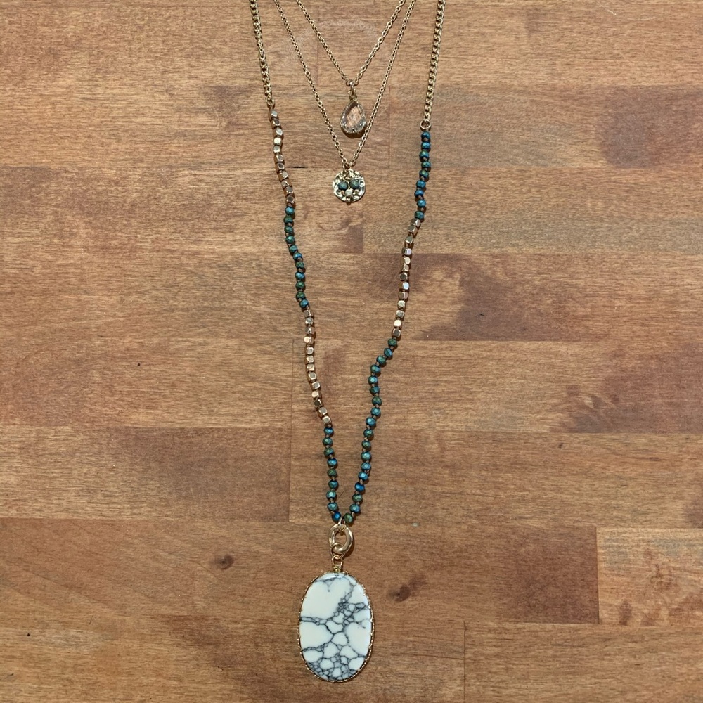 Delicate 3 Layer Necklace